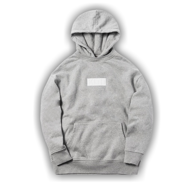 Buy Kith Classic Logo Williams II Hoodie Heather Grey KH2236 103 GOAT