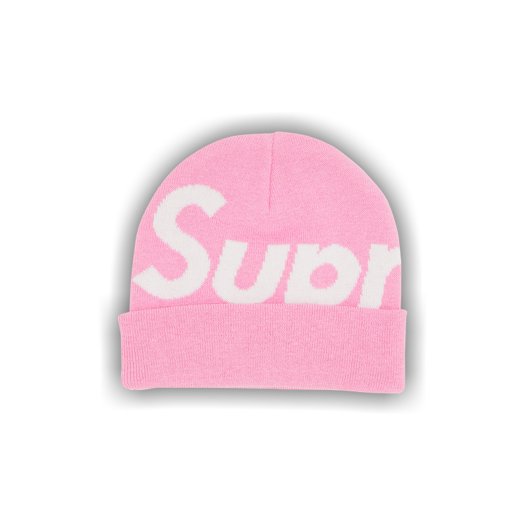 Buy Supreme Big Logo Beanie 'Pink' - FW22BN29 PINK | GOAT