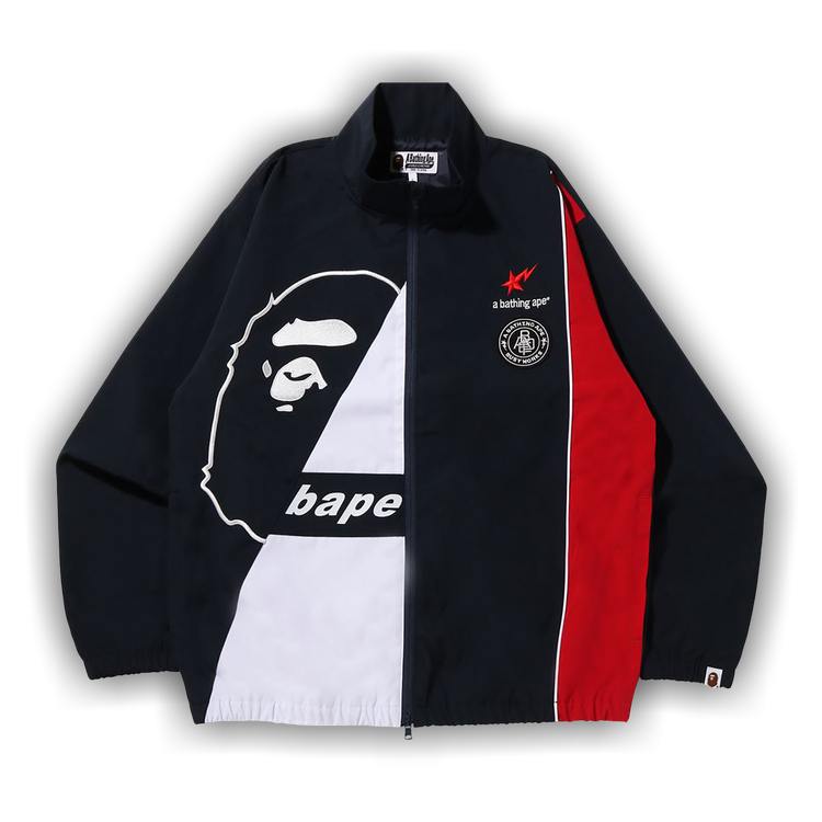【A・BATHING APE】high necked track suit