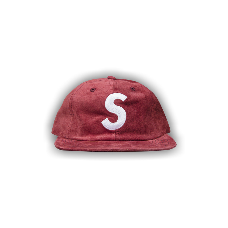 Buy Supreme Suede S Logo 6 Panel 'Burgundy' - FW16H10 BURGUNDY | GOAT