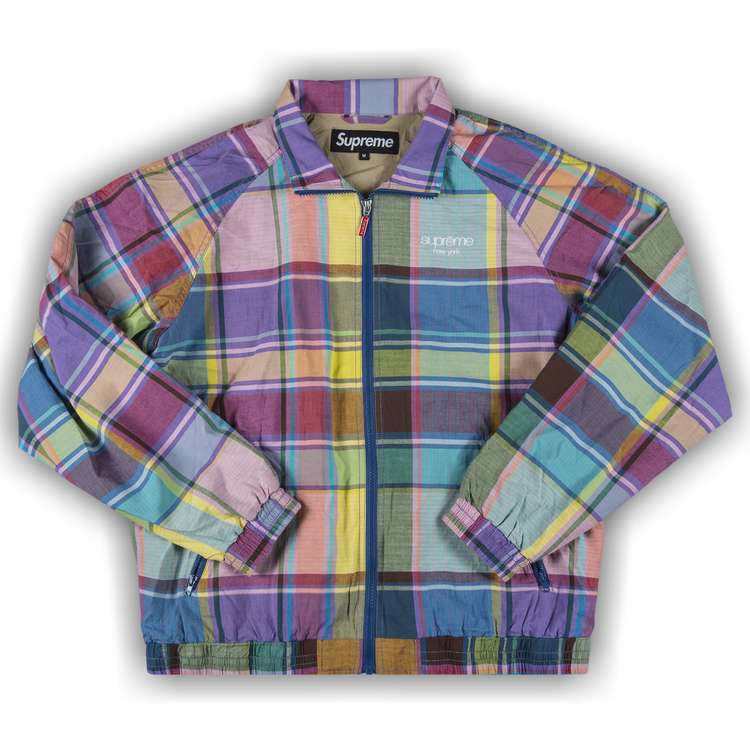 Supreme madras track jacket store