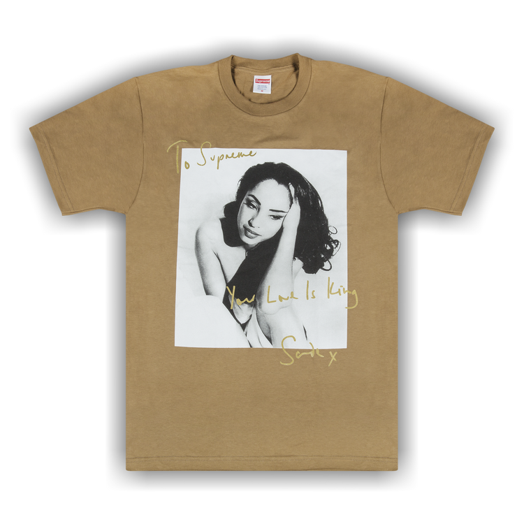 Buy Supreme Sade T-Shirt 'Mocha' - SS17T1 MOCHA | GOAT