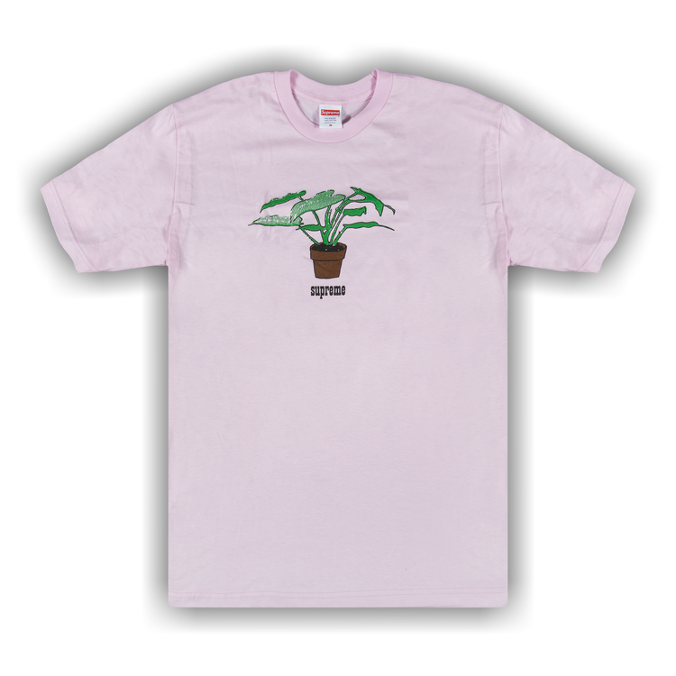 Buy Supreme Plant T-Shirt 'Pink' - FW17T17 PINK | GOAT