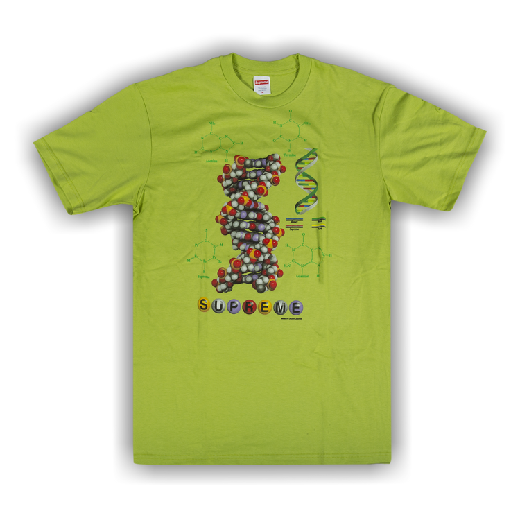 Buy Supreme Dna T Shirt Lime FW17T18 LIME GOAT