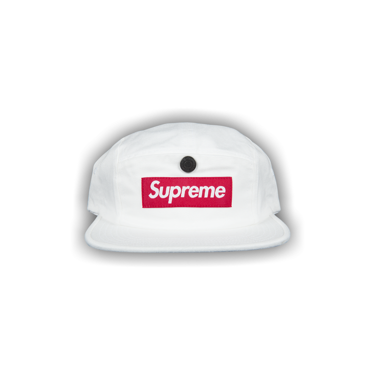 Buy Supreme Snap Button Pocket Camp Cap 'White' - FW18H98