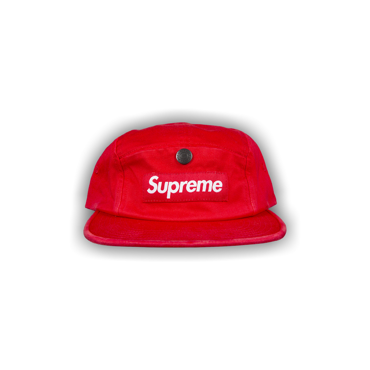 Buy Supreme Snap Button Pocket Camp Cap 'Red' - FW18H98 RED | GOAT