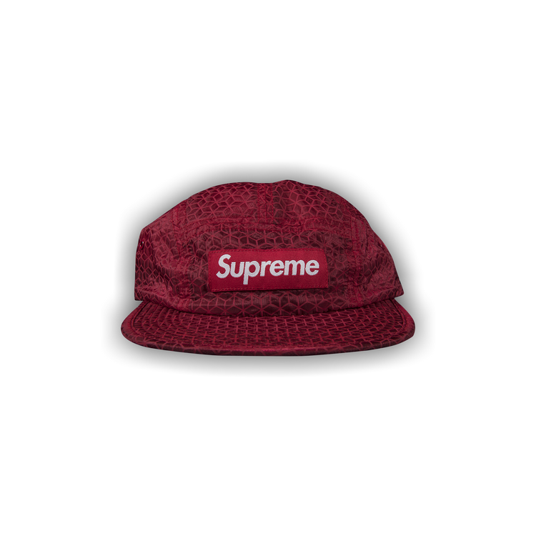 Supreme Double Weave Camp Cap レッド 14aw Buy Supreme Geometric Ripstop Camp Cap 'Red' - SS19H62 RED | GOAT
