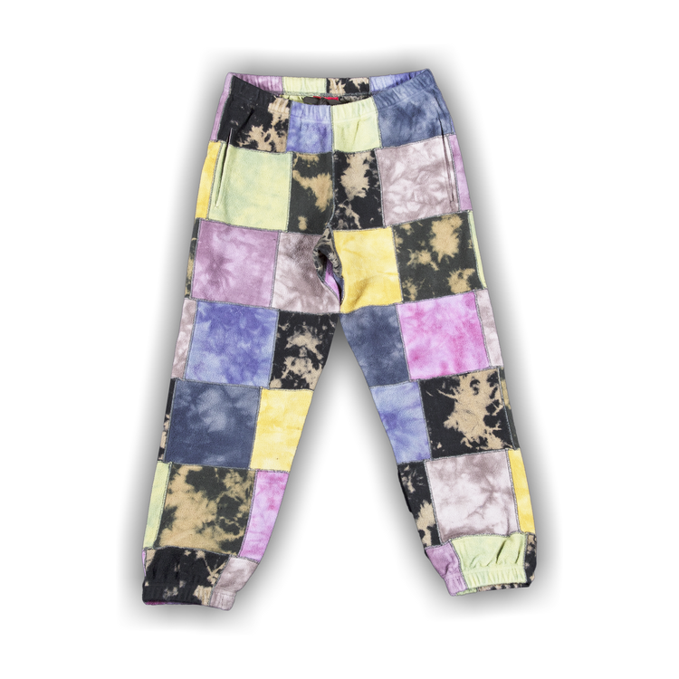 Supreme patchwork top tie dye