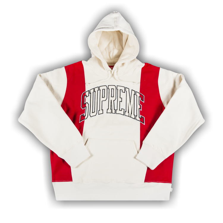 Supreme paneled arc hooded sweatshirt store