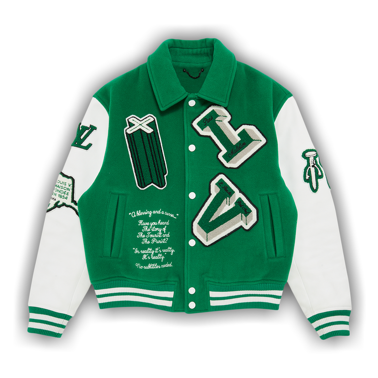 vuitton letterman jacket