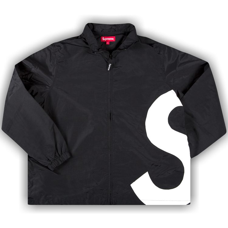 Supreme S Logo Track Jacket 'Black'