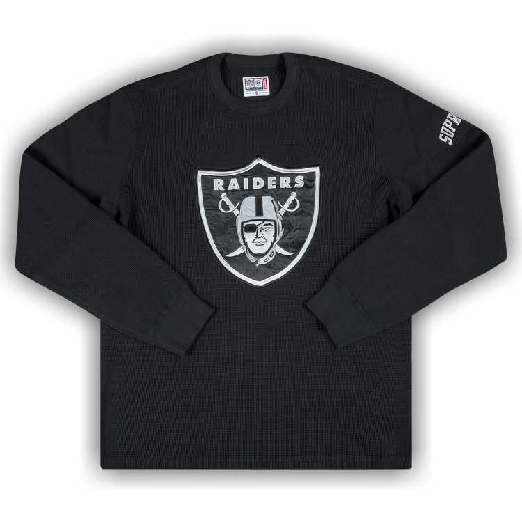 Supreme NFL Raiders '47 Thermal Black M - トップス