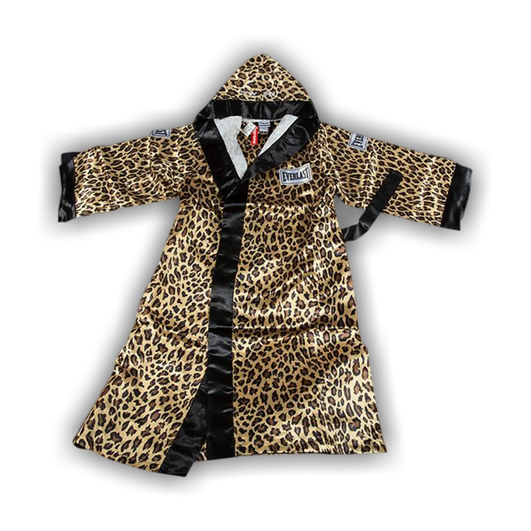 Buy Supreme x Everlast Satin Hooded Boxing Robe Leopard