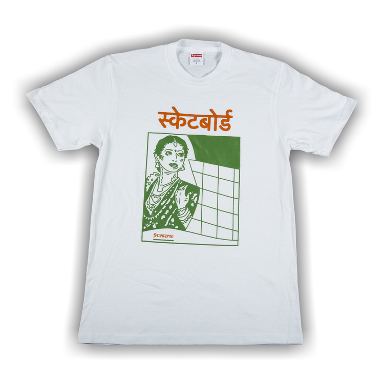 Size xl Supreme Bombay T Shirt White