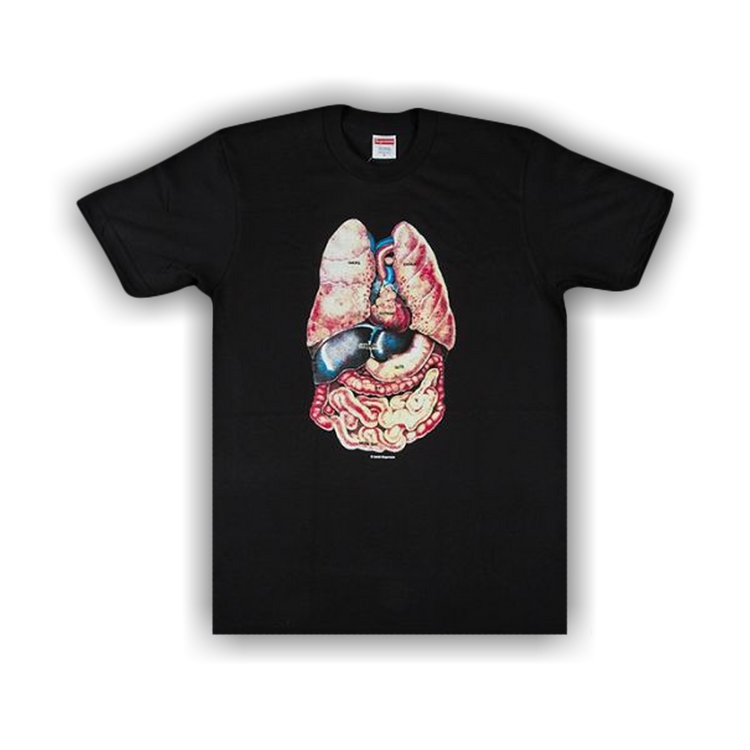 Buy Supreme Guts T Shirt Black FW18T34 BLACK GOAT