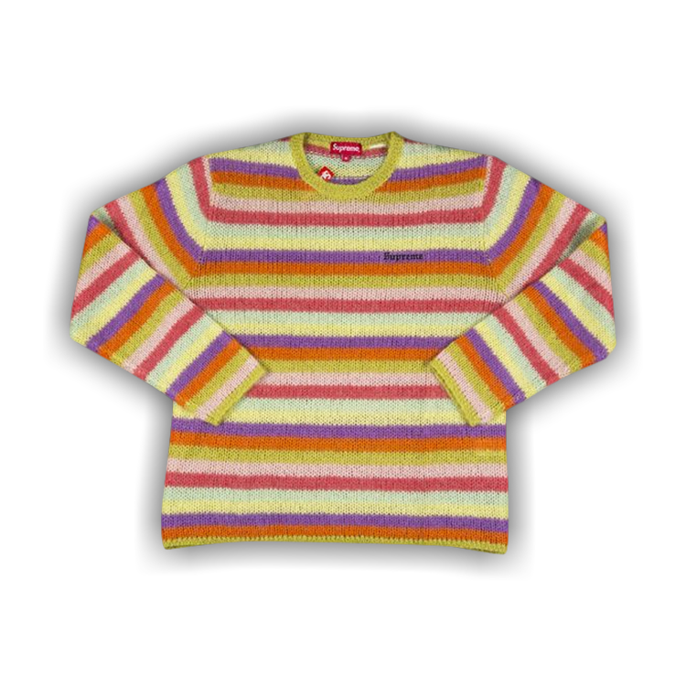 Buy Supreme Striped Mohair Sweater 'Multi' - FW19SK6 MULTI