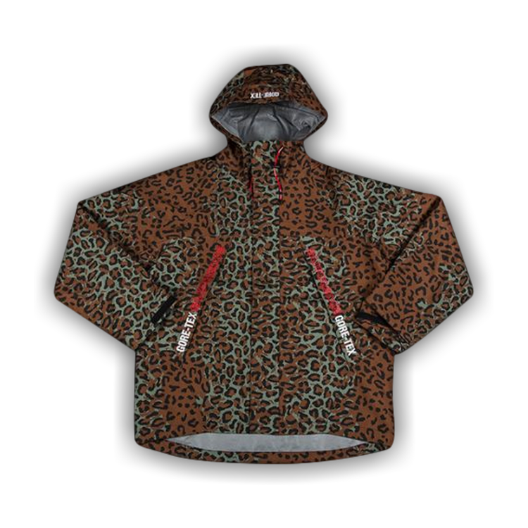 Supreme Goretex Taped Seam Jacket 'Leopard' | GOAT