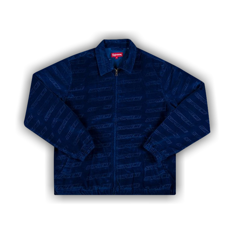 Supreme debossed logo corduroy jacket deals
