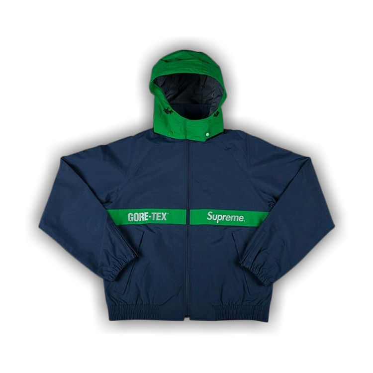 Buy Supreme Gore-Tex Court Jacket 'Navy' - FW18J62 NAVY | GOAT