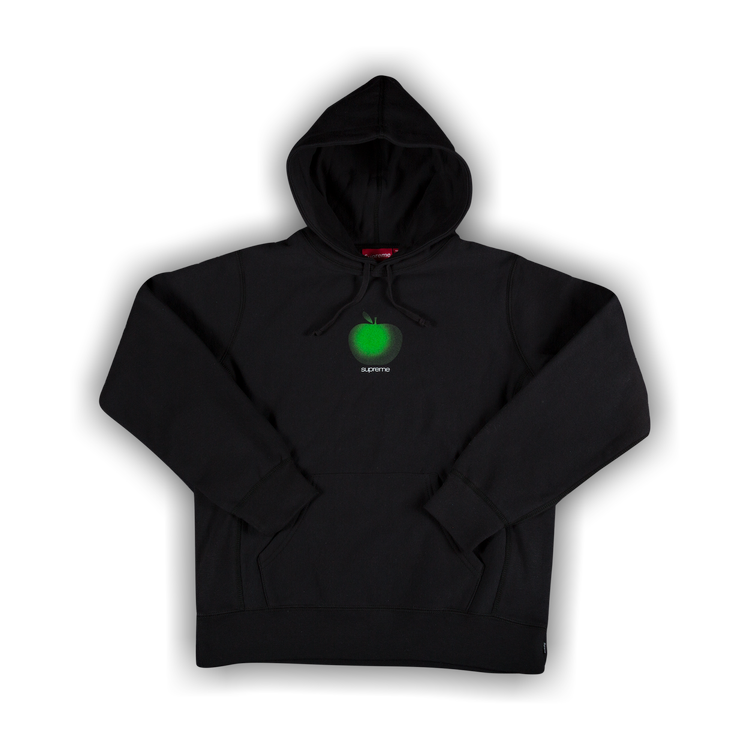 Buy Supreme Apple Hooded Sweatshirt 'Black' - SS19SW27 BLACK ...