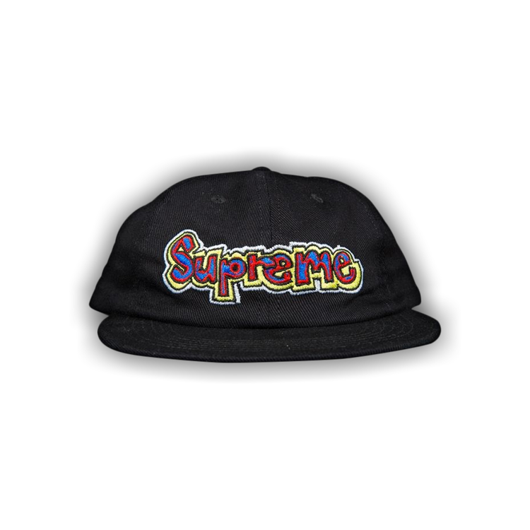 Supreme Gonz Logo 6 Panel Cap 'Black' | GOAT