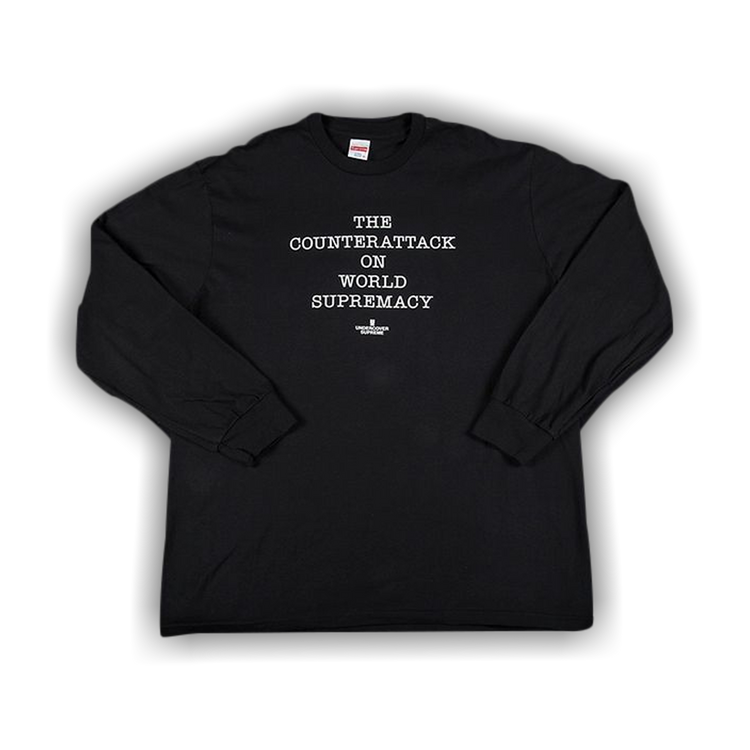 新作 Supreme UNDERCOVER Public Enemy Counterattack L/S Tee白 Buy Supreme x Undercover x Public Enemy Counterattack Long