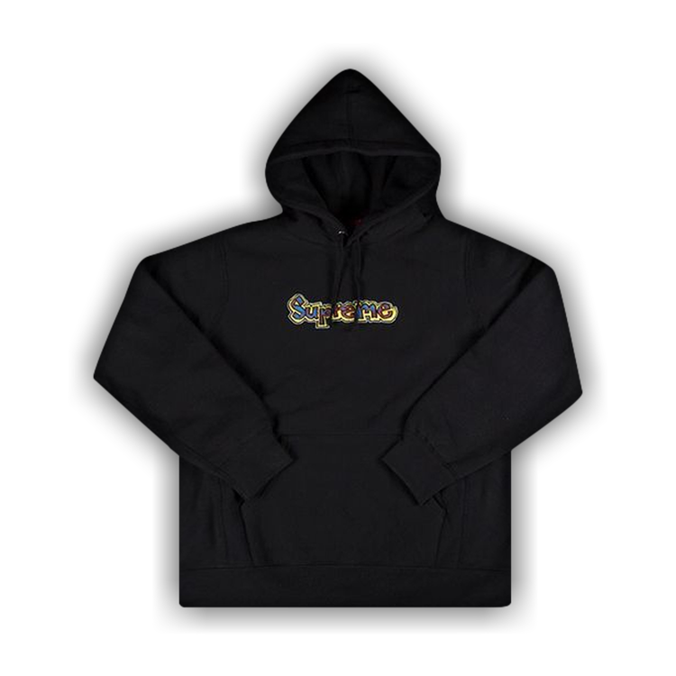 Buy Supreme Gonz Logo Hooded Sweatshirt 'Black' - SS18SW18 BLACK