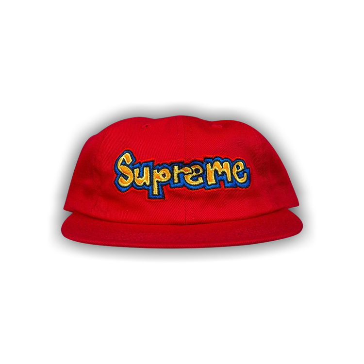 Supreme Gonz Logo 6 Panel Cap 'Red'