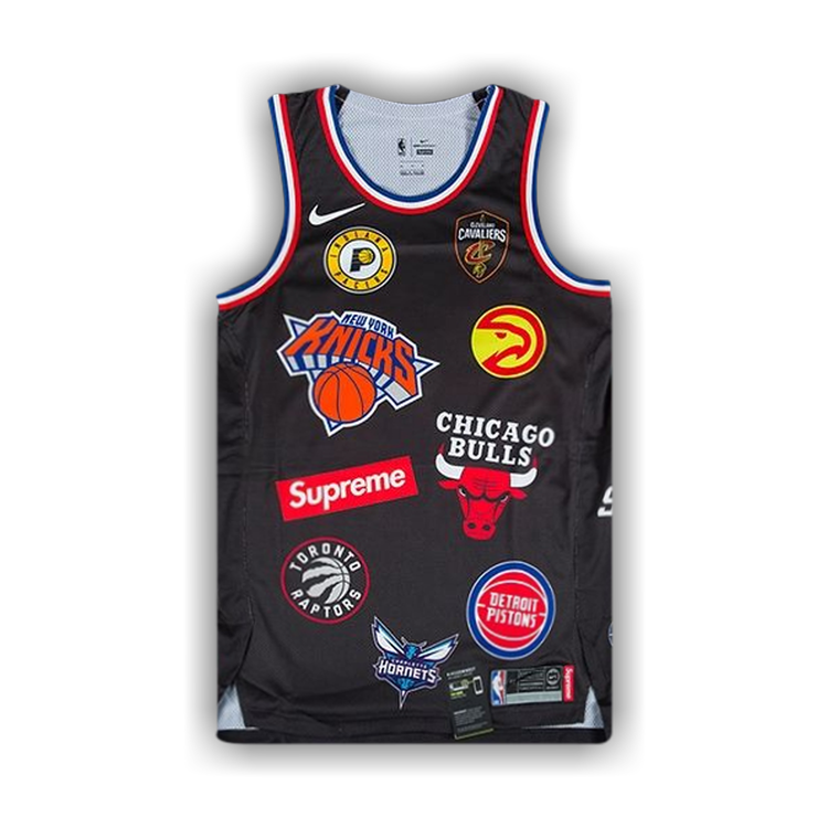 Supreme Nike/NBA Teams Authentic Jersey White Spring/Summer 2018