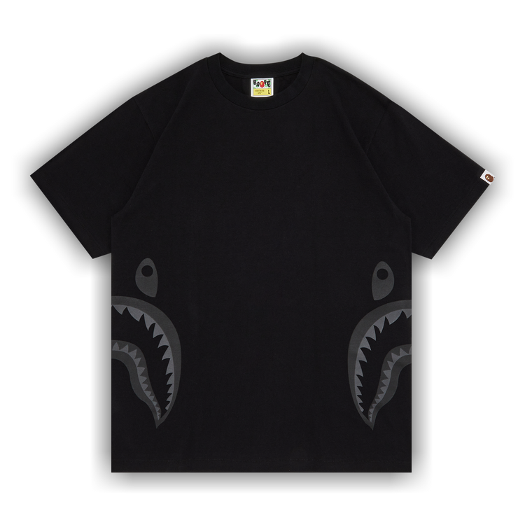 Buy GOAT Exclusive BAPE Side Shark Tee In Black - 1I70 110 009
