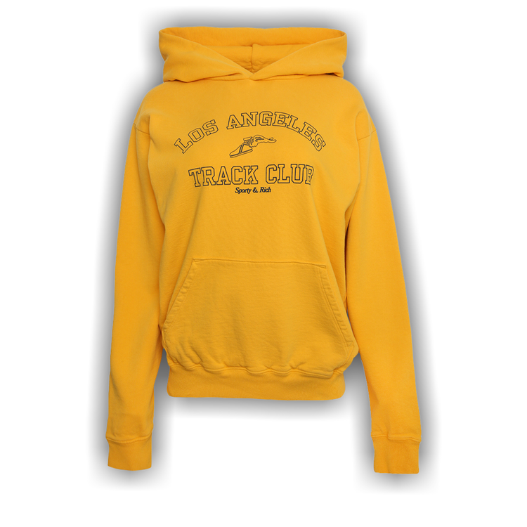 Buy Sporty & Rich Track Club Hoodie 'Gold' - 0690 2FW220106TCH