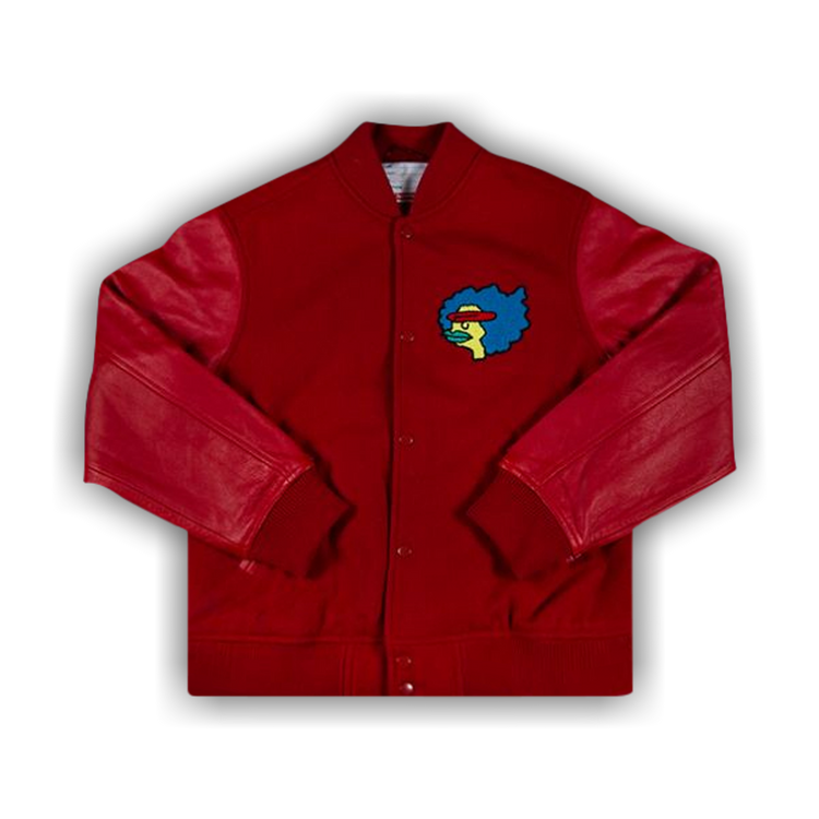 Buy Supreme Gonz Ramm Varsity Jacket 'Red' - FW17J30 RED | GOAT