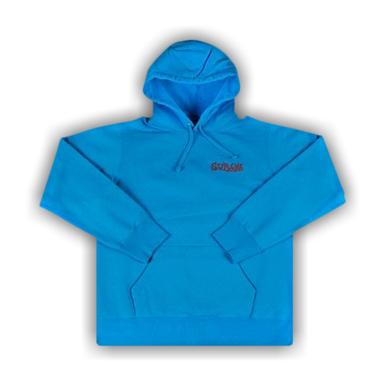 Supreme royal blue hoodie top
