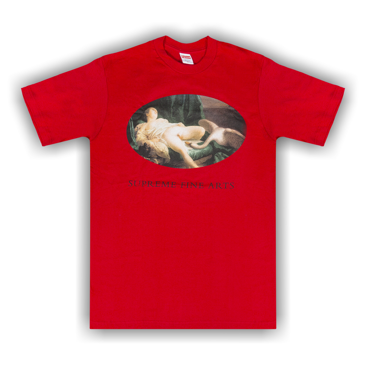 Buy Supreme Leda And The Swan T-Shirt 'Red' - SS19T42 RED | GOAT