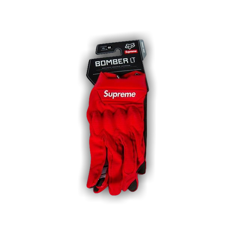 Supreme fox racing bomber lt gloves red store