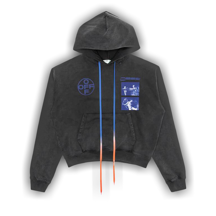 Buy Off White Hardcore Caravaggio Over Hoodie Black