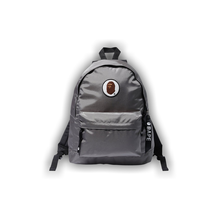 Buy BAPE Happy New Year Ape Head Patch Backpack Grey 0039 1SS190400HNYA GREY GOAT