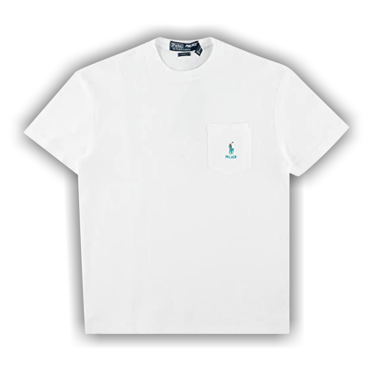 Palace Ralph Lauren Waffle Pocket Tee 'Pure White'