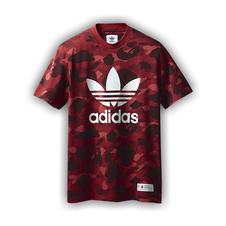 ●ADIDAS● X Bape T-Shirt Buy BAPE x adidas adicolor T-Shirt 'Raw Red' - DP0192 | GOAT