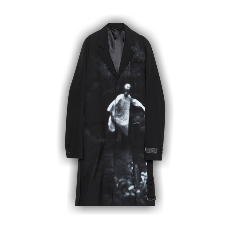 Buy Undercover Cindy Sherman Print Trench Coat 'Black