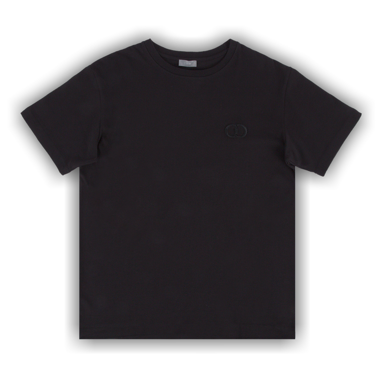 Buy Dior T-Shirt CD Boxy Cut 'Black' - 943J605A0554 C989 | GOAT