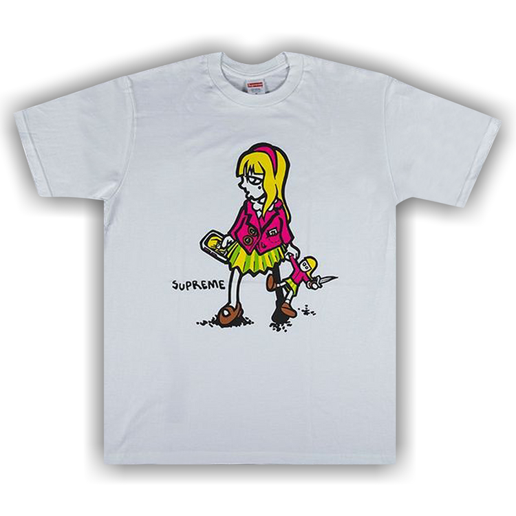 【本物保証 /関税・送料無料】Supreme Suzie Switchblade Tee Buy Supreme Suzie Switchblade Tee 'White' - SS19T6 WHITE | GOAT