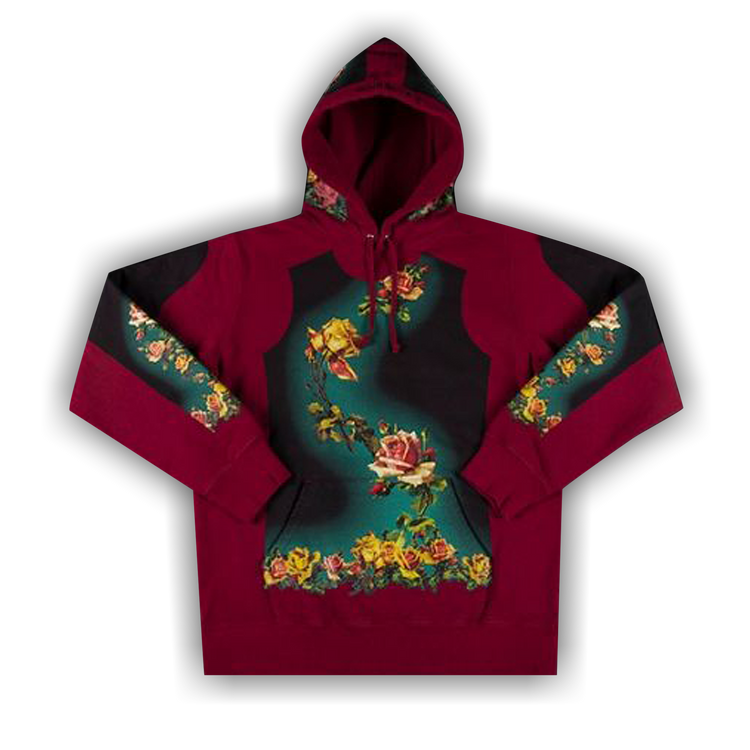 Buy Supreme x Jean Paul Gaultier Floral Print Hooded Sweatshirt