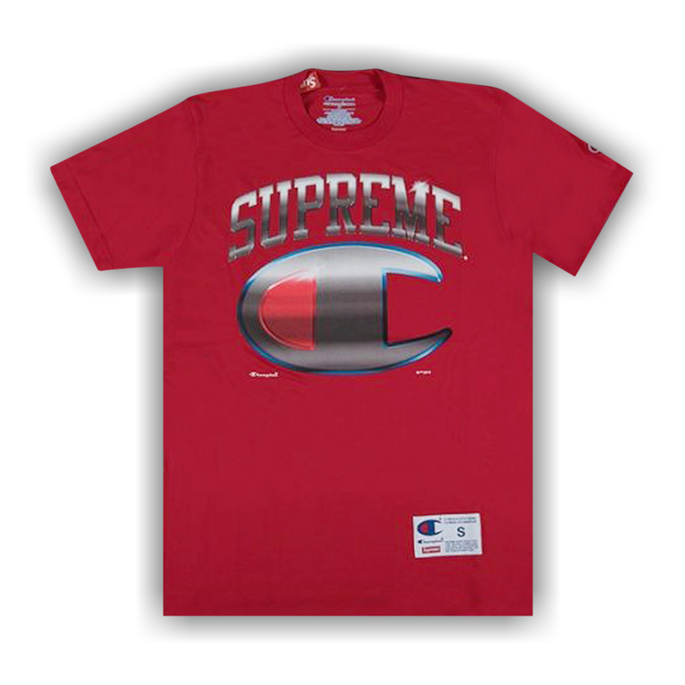 Buy Supreme Champion Chrome Short-Sleeve Top 'Red' - SS19KN4 RED