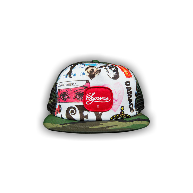 Buy Supreme Blood Lust Mesh Back 5-Panel 'Camo' - SS19H101 CAMO | GOAT