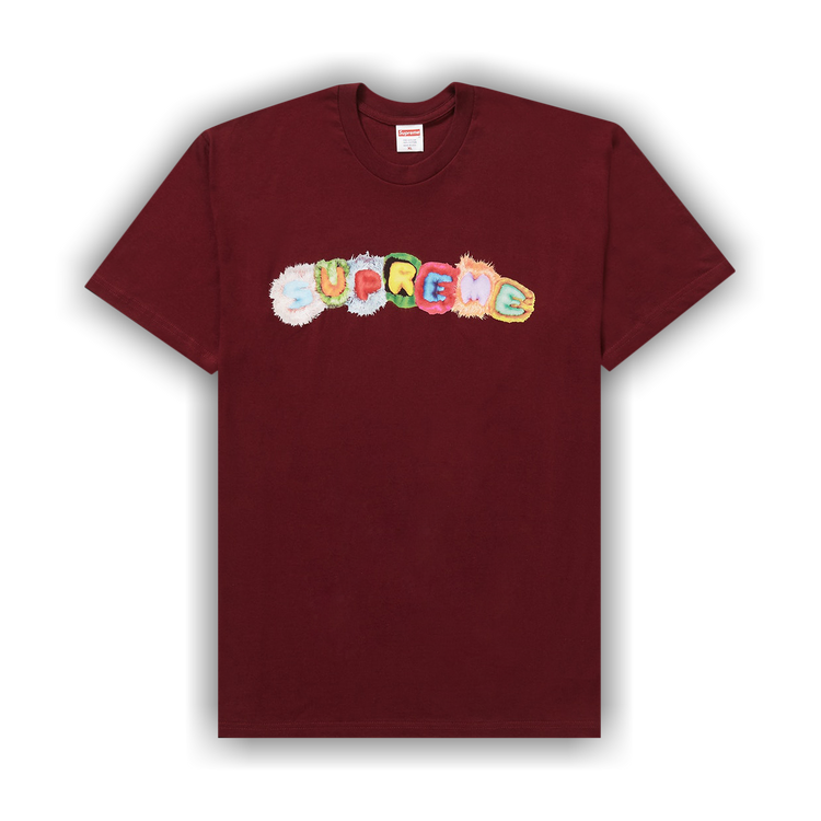 Buy Supreme Pillows Tee 'Burgundy' - FW19T36 BURGUNDY | GOAT