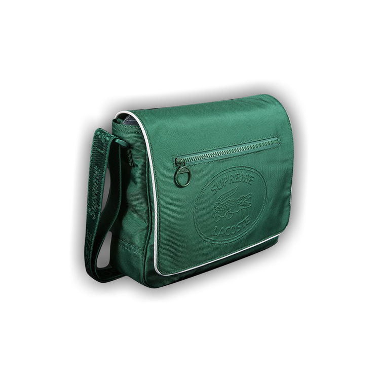 Supreme x Lacoste Small Messenger Bag 'Green'
