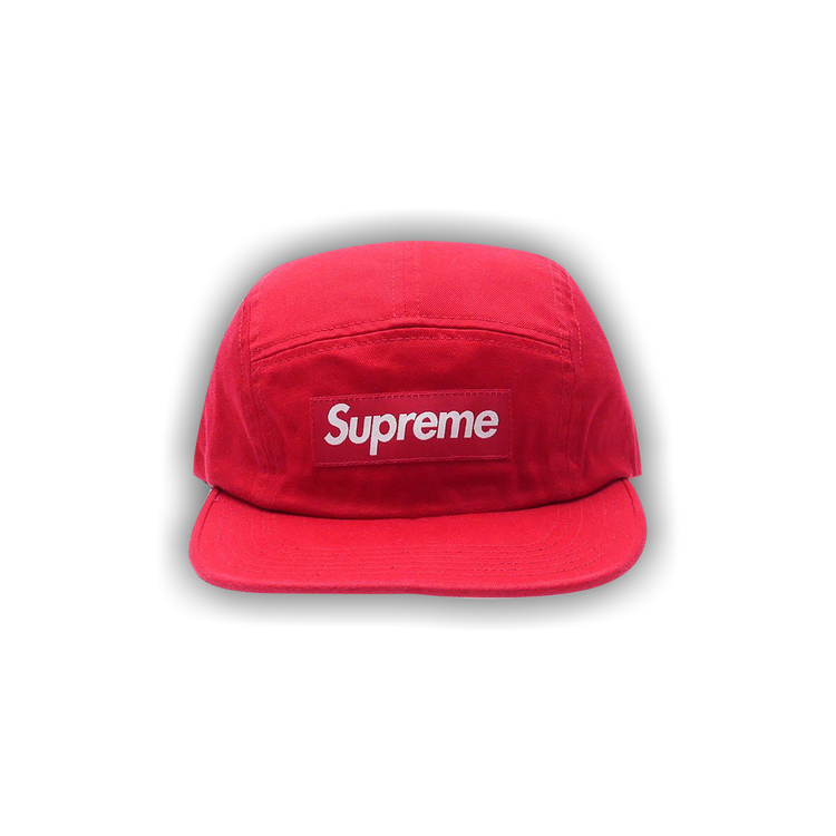 Buy Supreme Washed Chino Twill Camp Cap 'Red' - SS19H58 RED | GOAT