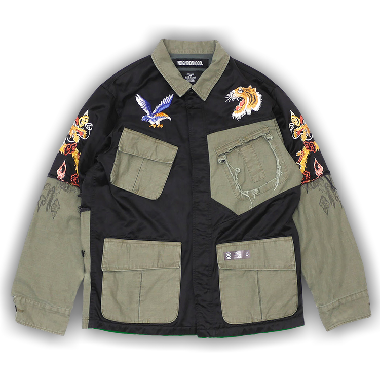 注目のブランド JKM02 192NYNH - Jacket Souvenir Neighborhood Buy BLAC GOAT | ブルゾン
