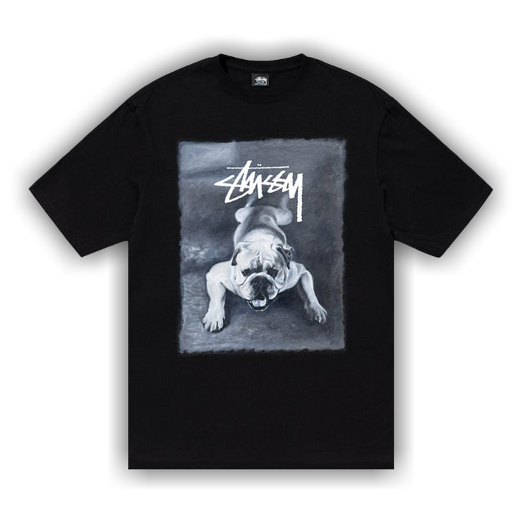 Buy Stussy Bulldog Tee 'Black' - 1904844 BLAC | GOAT